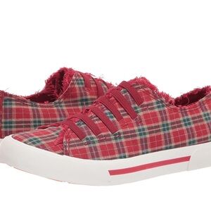 Rocket Dog Women's Jokes Fromburg Plaid Fabric Sneaker